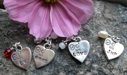 Baby feet Heart