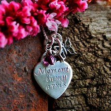 Moment in my Arms Miscarriage Necklace
