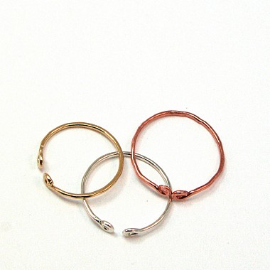 Knuckle Ring Mixed Metals Spanno Set