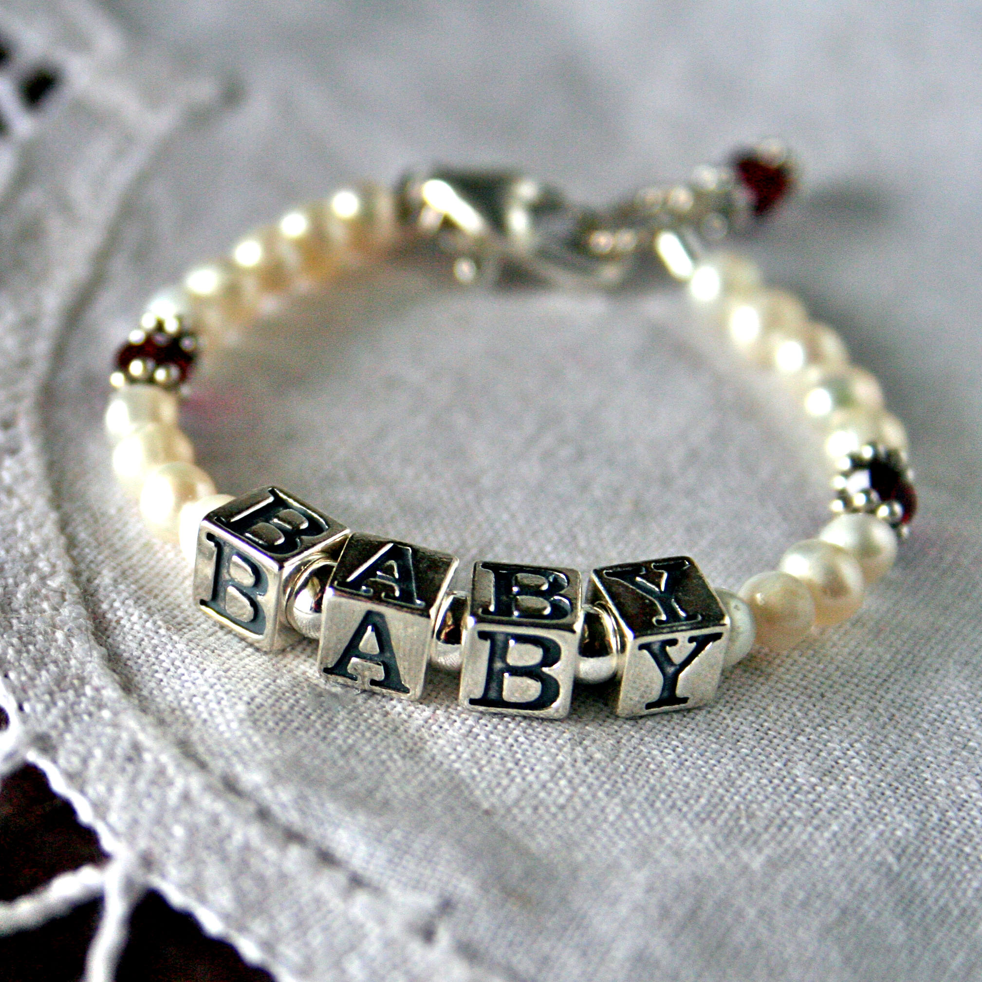 baby name bracelet