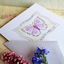 Butterfly Sympathy Card