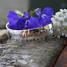 Wide Sterling Baby Cuff