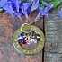 14K Gold Eternity Circle Necklace
