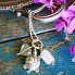 Fertility Amulet Necklace on a Sterling Silver Ball Chain