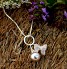 Healing Tears Memorial Necklace - box chain 
