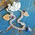 Miscarriage Charm Bracelet with Tiny Footprints and My Angel Heart Charm