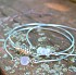 Silver Stacking Fertility Bracelet Bangles
