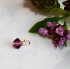 Swarovski Birthstone Charm -Sterling Silver