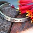 Thick Sterling Silver Flat Cuff with Clasp