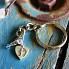 Tiny Footprints Miscarriage Memorial Keychain