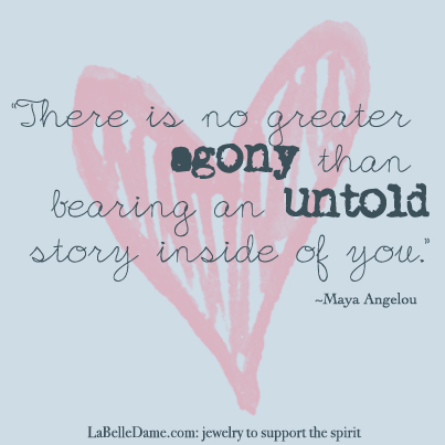 There is no greater agony...