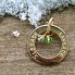14K Gold Eternity Circle Necklace - BLOCK
