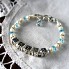 Crystal and Freshwater Pearl Baby Name Bracelet