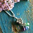 Forget-me-not Miscarriage Necklace - Baby Loss and Miscarriage Jewelry - Multiple Birthstones