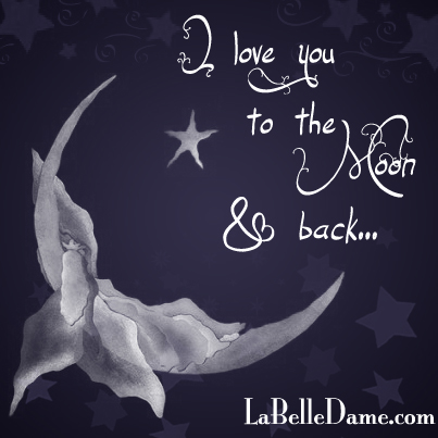 I love you to the moon and back quote
